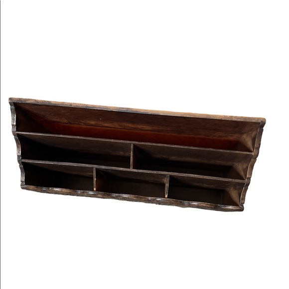 Lerner Faux Wood Mail Sorter - Picture 2 of 4